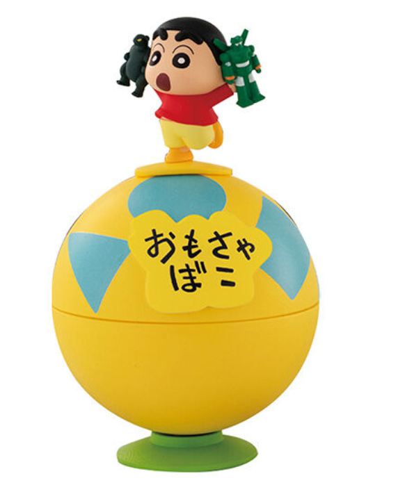 8月扭蛋 蠟筆小新盒子立牌