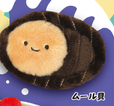 8月扭蛋 Nikorino 海鮮毛絨玩具 3