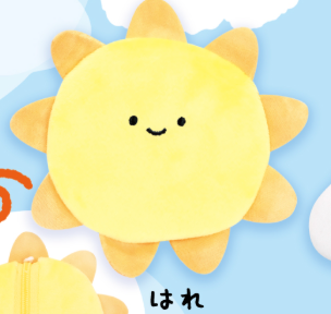 8月扭蛋 Nikorino 天氣毛絨袋