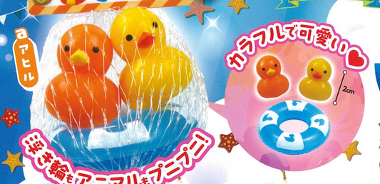 8月扭蛋 漂浮動物吉祥物 2