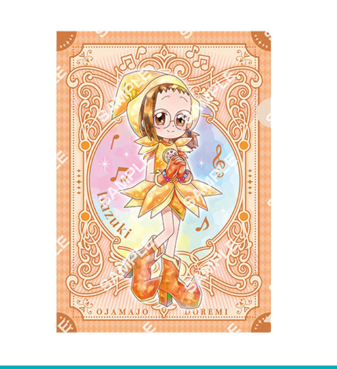 8月扭蛋 小魔女Doremi迷你資料夾收藏~25週年紀念~
