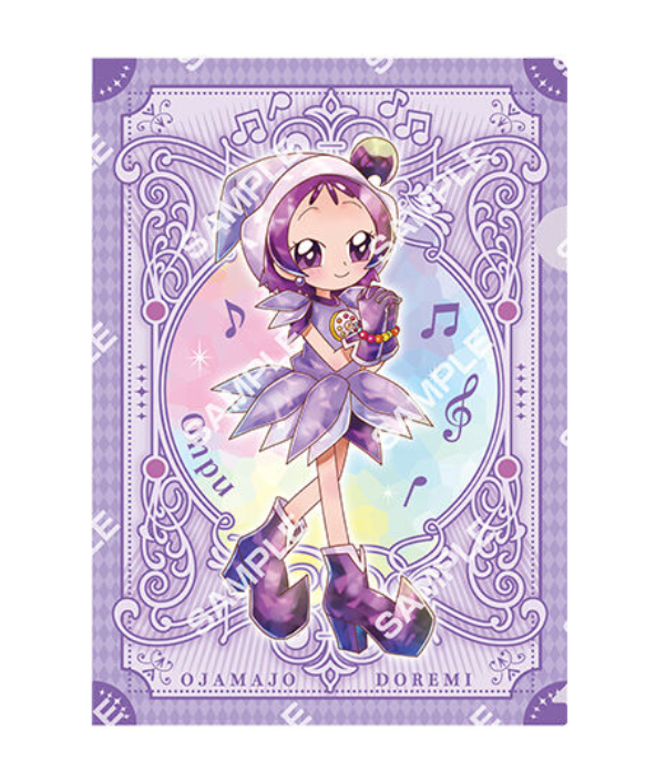 8月扭蛋 小魔女Doremi迷你資料夾收藏~25週年紀念~