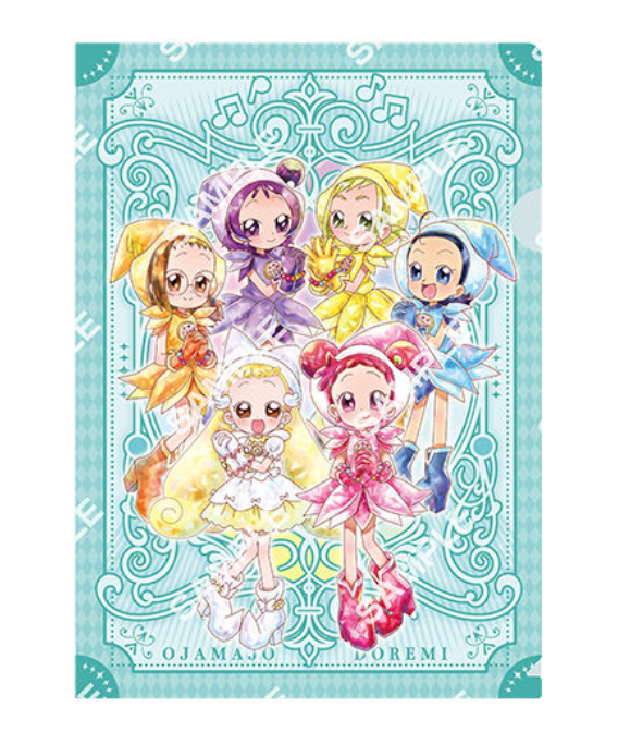 8月扭蛋 小魔女Doremi迷你資料夾收藏~25週年紀念~