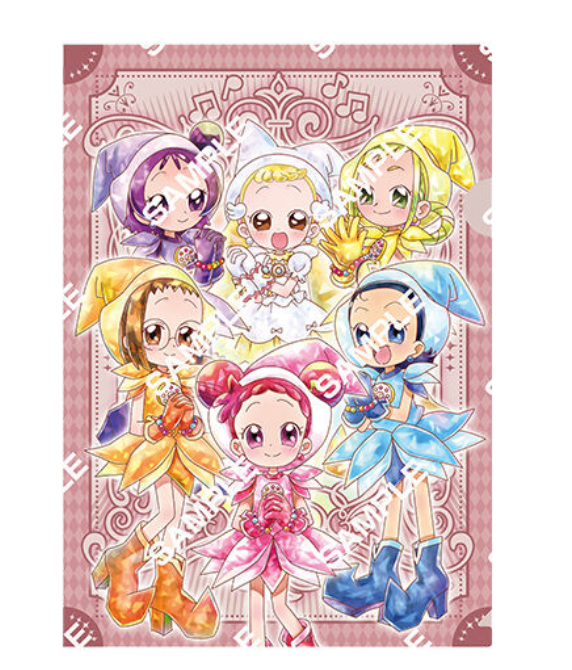 8月扭蛋 小魔女Doremi迷你資料夾收藏~25週年紀念~