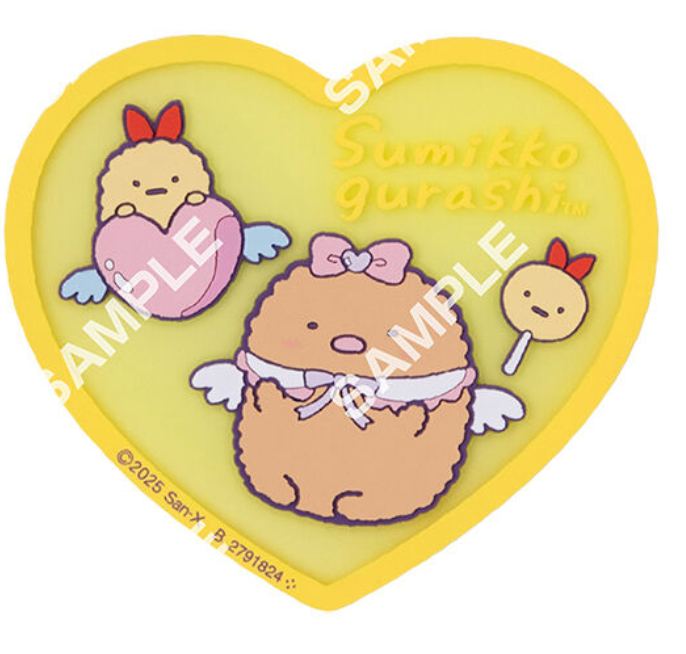 8月扭蛋 Sumikkogurashi 透明橡膠杯墊 2