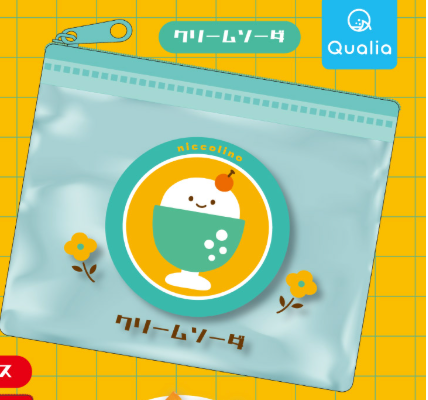 8月扭蛋 Nikorino Pure Cafe 透明袋