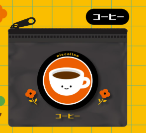 8月扭蛋 Nikorino Pure Cafe 透明袋