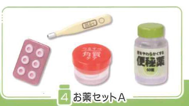 8月扭蛋 藥品和急救箱:預防生活型態疾病
