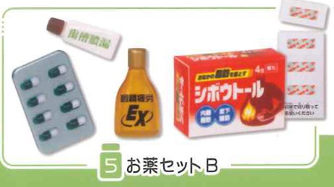8月扭蛋 藥品和急救箱:預防生活型態疾病