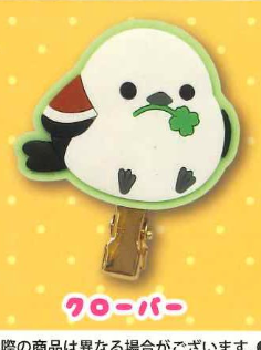 8月扭蛋 福福長尾山雀前夾 2