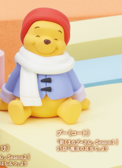 8月扭蛋 小熊維尼 服裝模型系列 3