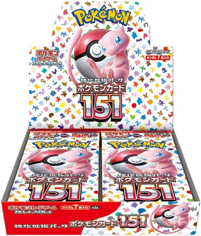 【日版】Pokemon 151 原盒(有膜)
