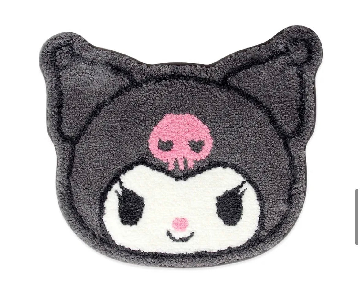 韓國生活百貨 -  韓國 Sanrio 玉桂狗/ Kuromi 毛毛地墊 (預訂)