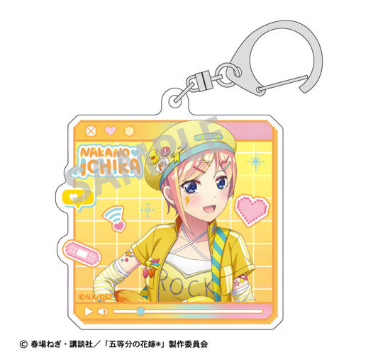 【2025年9月預購】 五等分的花嫁角色扮演壓克力鑰匙圈 Kamio Japan