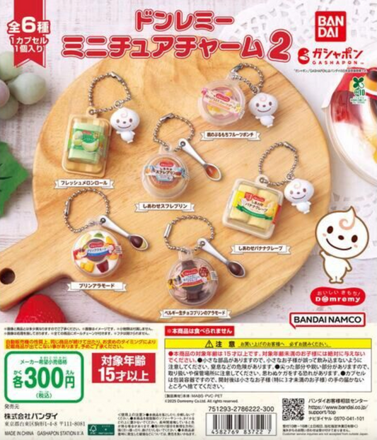 6月扭蛋 Donremy 微型飾品 2