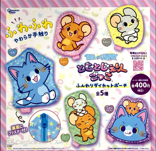 6月扭蛋 Tom & Jerry 玩具軟模切袋