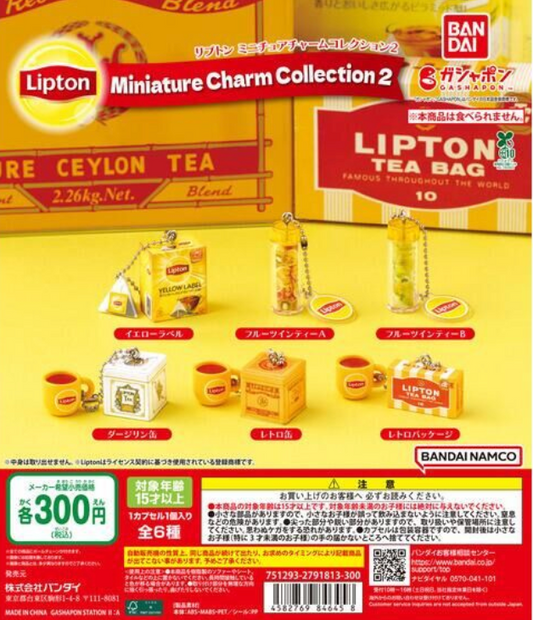 6月扭蛋 Lipton 微型飾品系列 2