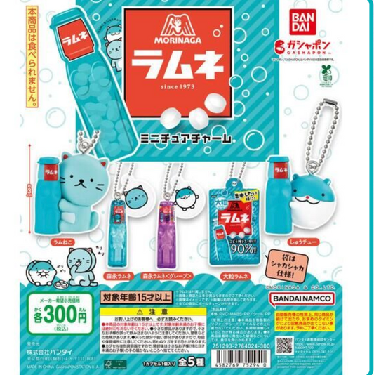 6月扭蛋 森永彈珠彈珠彈珠貓 Shuchu 微型吊飾