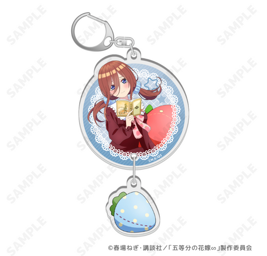 【2025年9月預購】 五等分的花嫁 室內服裝ver. 壓克力鑰匙圈