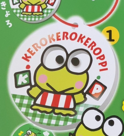 7月扭蛋 Kerokerokeroppi Kyorokyoro 壓克力鑰匙扣