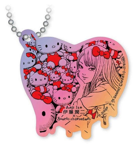7月扭蛋 伊藤潤二 x Sanrio Characters 壓克力飾品
