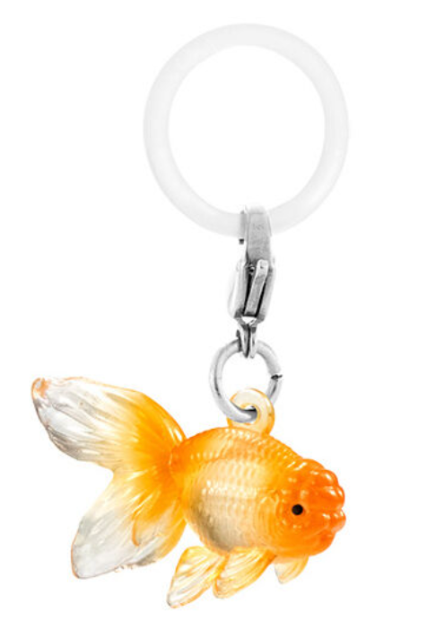 7月扭蛋 標記配件雨天金魚