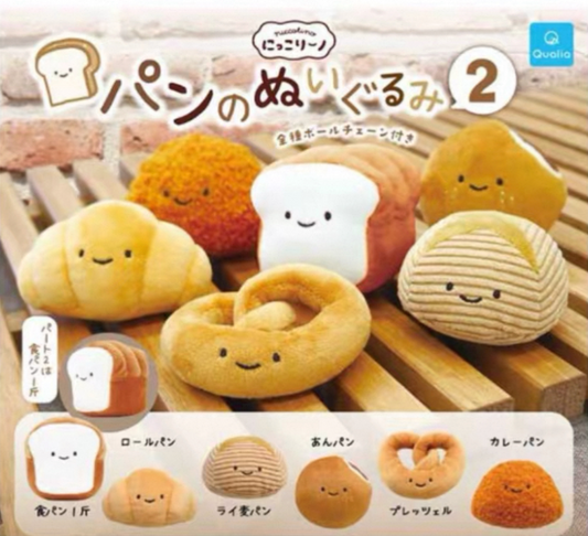 7月扭蛋 豆豆眼麵包系列2