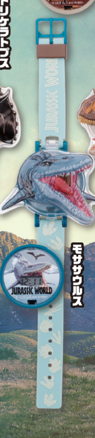8月扭蛋 侏羅紀世界 手錶系列