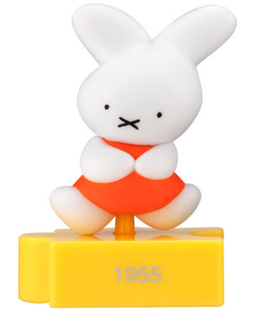 8月扭蛋 miffy70週年紀念模型系列