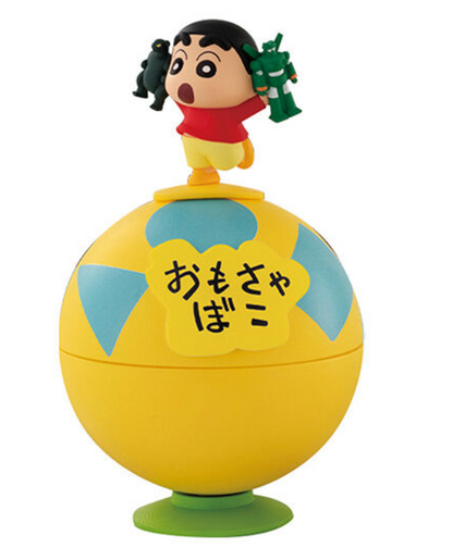 8月扭蛋 蠟筆小新盒子立牌
