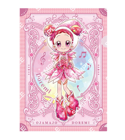 8月扭蛋  小魔女Doremi迷你資料夾收藏～25週年紀念～