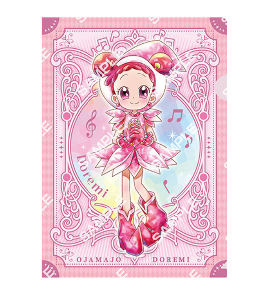 8月扭蛋  小魔女Doremi迷你資料夾收藏～25週年紀念～