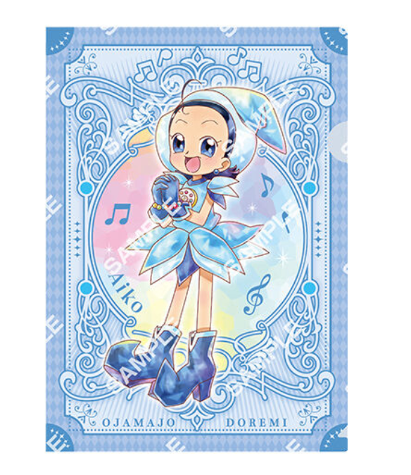 8月扭蛋  小魔女Doremi迷你資料夾收藏～25週年紀念～