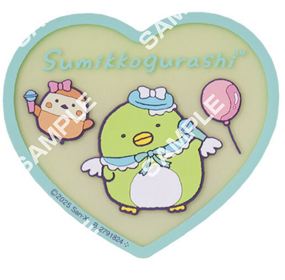 8月扭蛋  Sumikkogurashi 透明橡膠杯墊 2