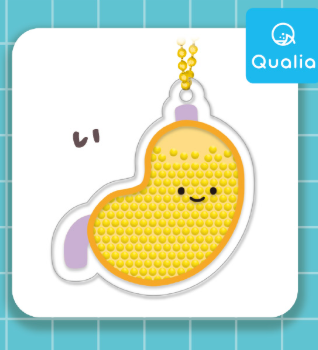 8月扭蛋  Nikorino Healthy Body Shaka Shaka 壓克力鑰匙圈