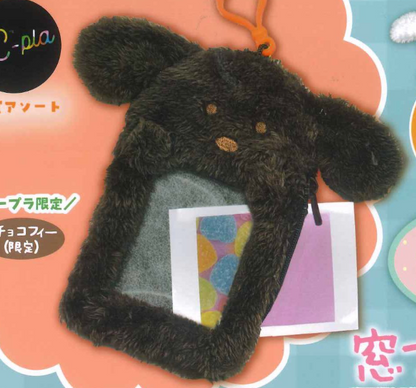 8月扭蛋 Mokofi 玩具貴賓狗附窗收納袋