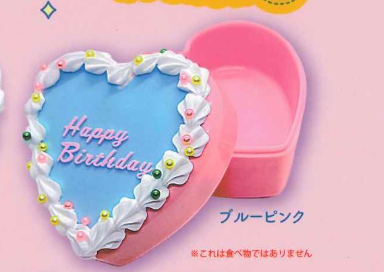 8月扭蛋 生日蛋糕配件盒