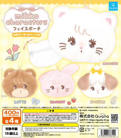 8月扭蛋 mikko 人物臉袋