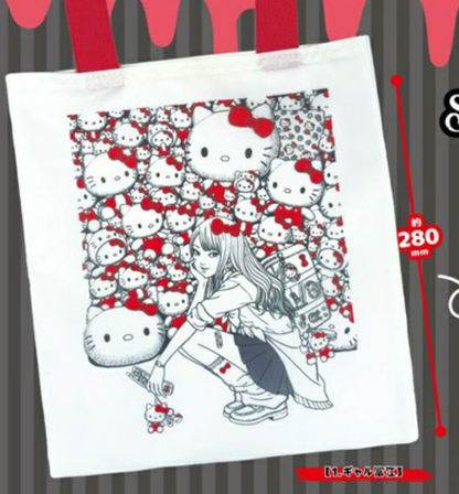 8月扭蛋 伊藤潤二 Sanrio 人物手提包