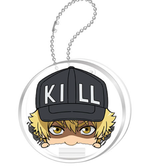 8月扭蛋 工作細胞鎖匙扣