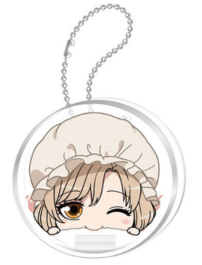 8月扭蛋 工作細胞鎖匙扣