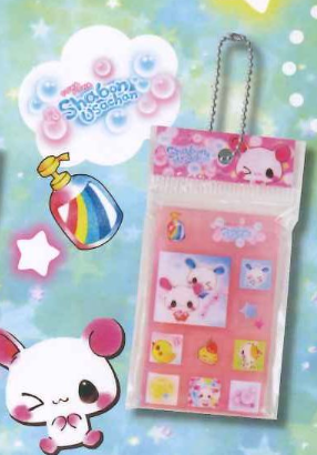 8月扭蛋 Kamio Japan 人物磁磚貼紙風格微型飾品