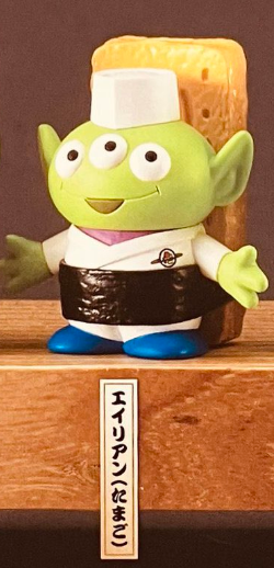 8月扭蛋 壽司廚師人物模型系列