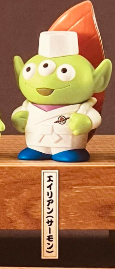 8月扭蛋 壽司廚師人物模型系列