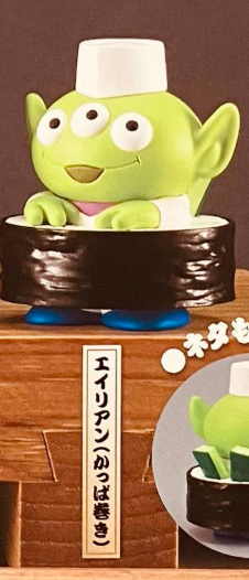 8月扭蛋 壽司廚師人物模型系列