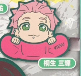 8月扭蛋 Wind breaker 橫幅髮夾