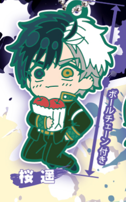 8月扭蛋 Wind breaker 橡膠鑰匙圈vol.2