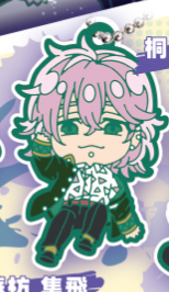 8月扭蛋 Wind breaker 橡膠鑰匙圈vol.2