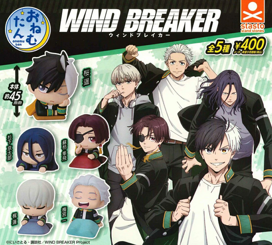 8月扭蛋 Wind breaker 睡覺的男孩