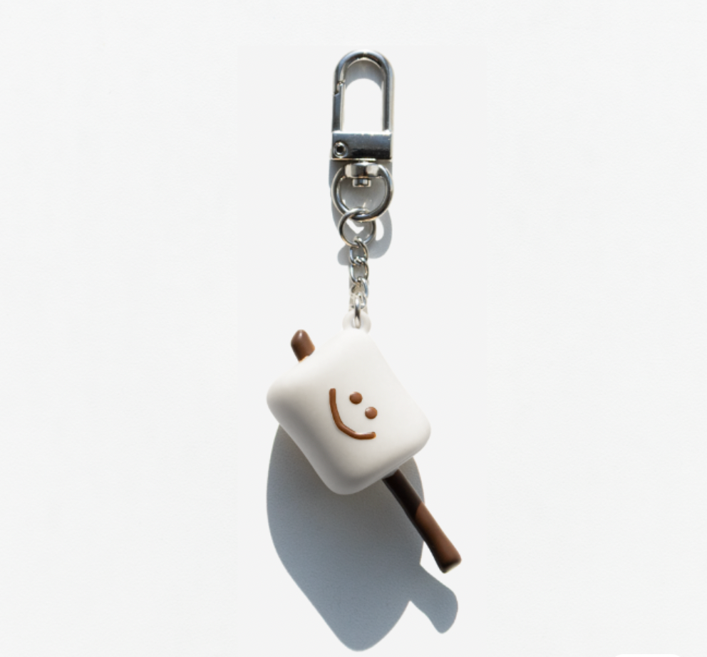 韓國生活百貨 -  韓國Dinotaeng變色棉花糖吊飾 (預訂)